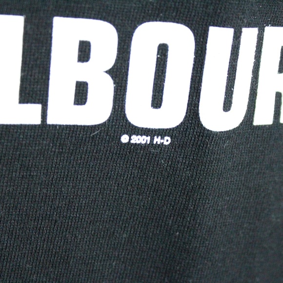 Harley Heaven Australia Kangaroo Biking Tee Large - Picture 7 of 7